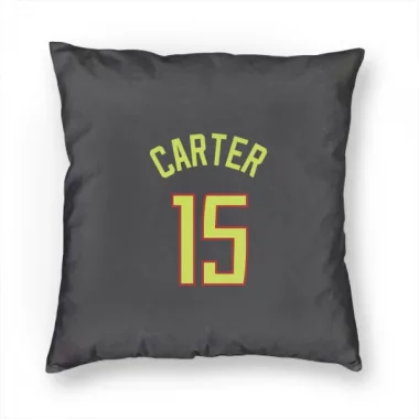 Gray Atlanta Hawks Vince Carter   Pillow Cover (18 X 18)