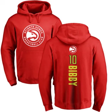 Red Youth Mike Bibby Atlanta Hawks Branded Backer Pullover Hoodie