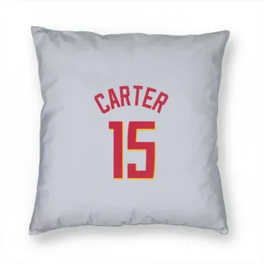 White Atlanta Hawks Vince Carter    Pillow Cover (18 X 18)